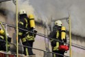 Dachstuhlbrand Koeln Poll Geislarerstr P305